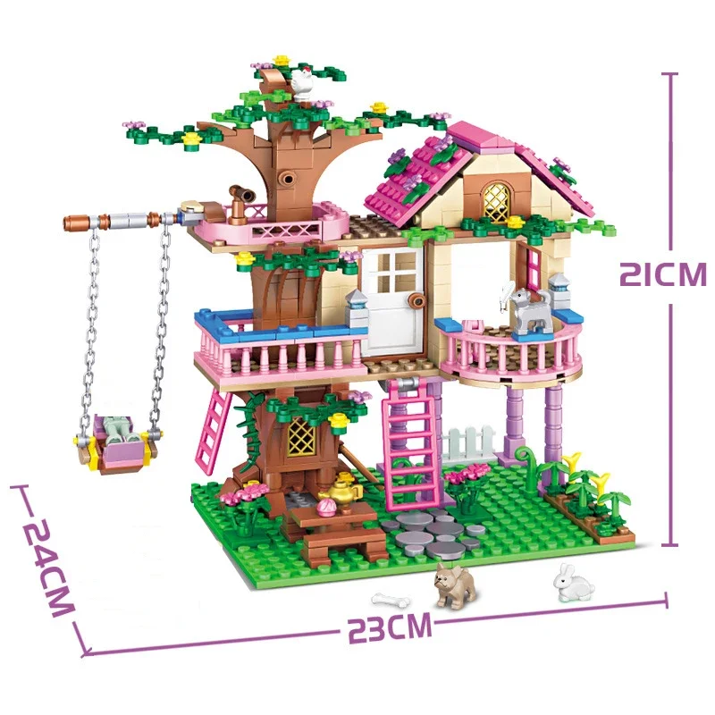 Friends City Tree House Summer - Bonsai Garden Ideas ulasan dan harga