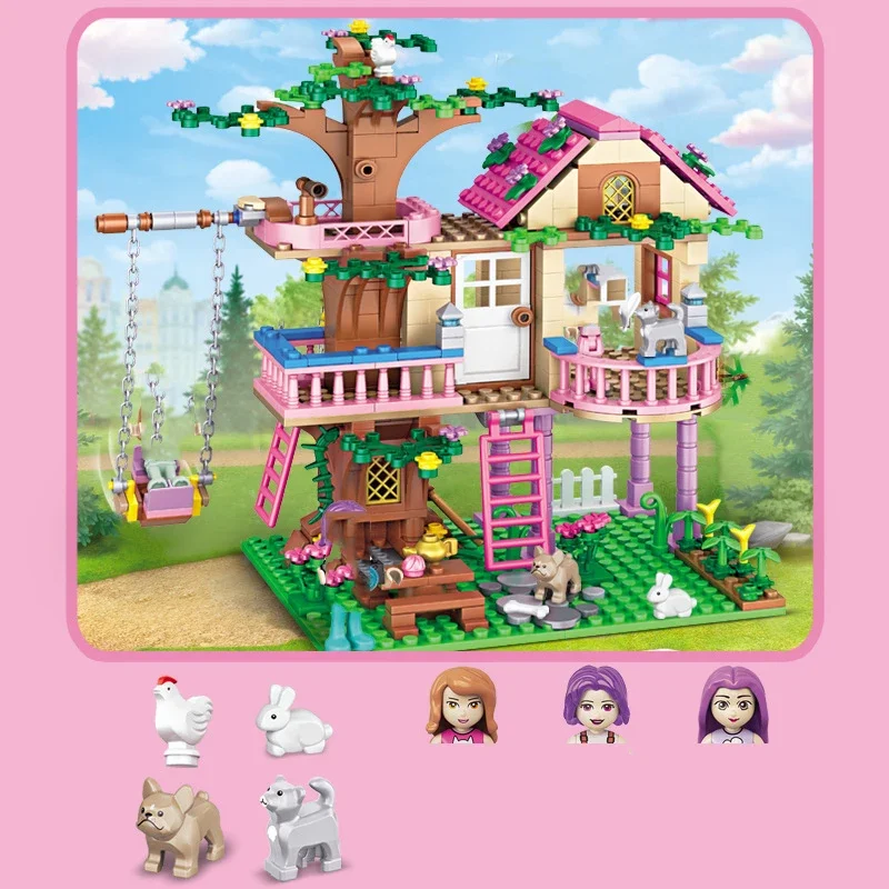 Friends City Tree House Summer - Bonsai Garden Ideas ulasan dan harga