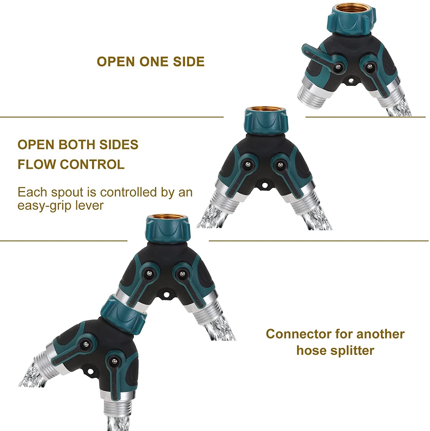 2pcs 2-ways Hose Splitter Y-sh - Gardena Hose Comfort ulasan dan harga
