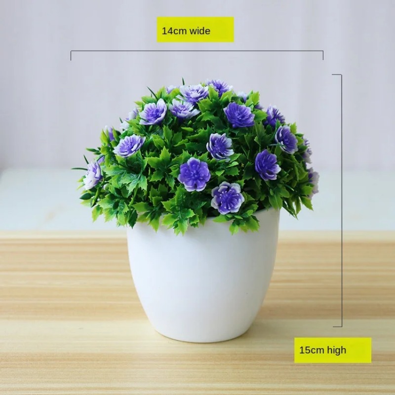 1pc Artificial Plants Bonsai S - Bonsai Garden Zen ulasan dan harga