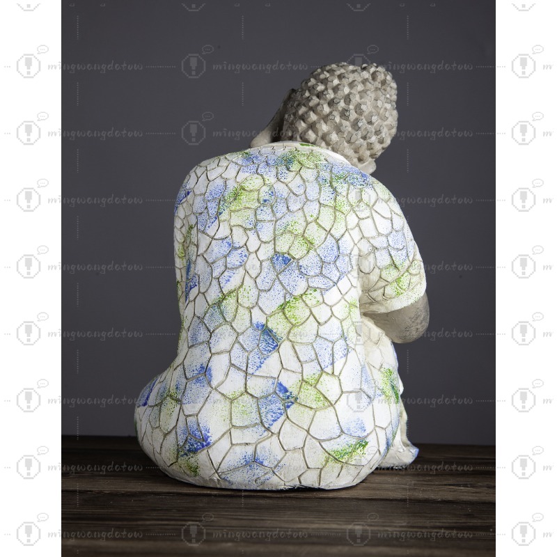 Mini Buddha Statue Ornament, N - Bonsai Garden Usa ulasan dan harga