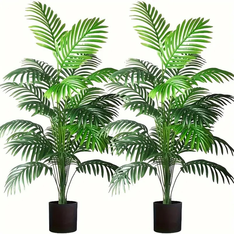 24 Leaves Areca Palm Artificia - Bonsai Garden Zen ulasan dan harga