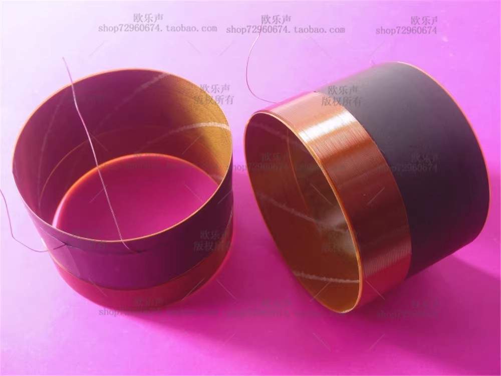GHXAMP 2PCS 76.2mm Bass Voice  - Copper Wire Roll ulasan dan harga