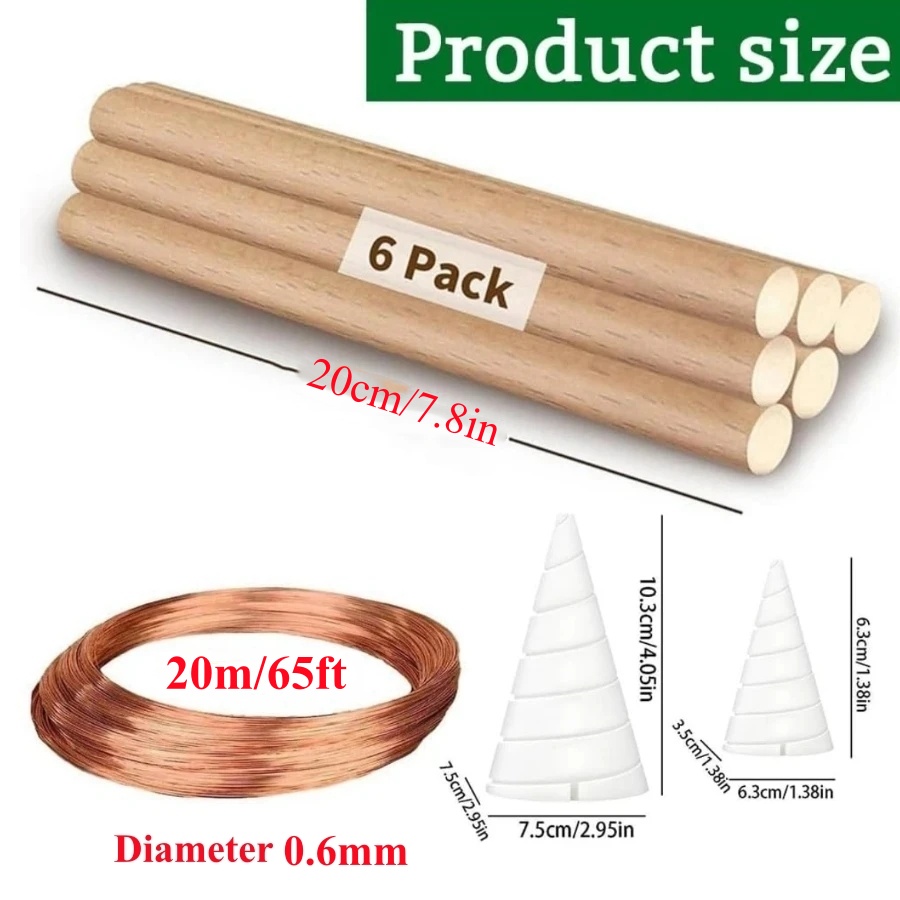 20m/65ft Electroculture Garden - Copper Wire Roll ulasan dan harga