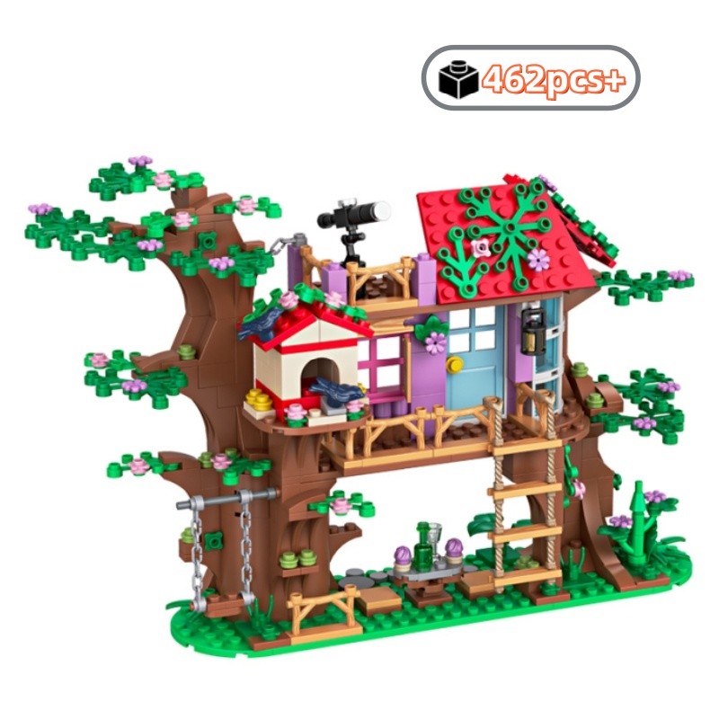 462pcs City Friends Bird Tree  - Bonsai Garden Ideas ulasan dan harga