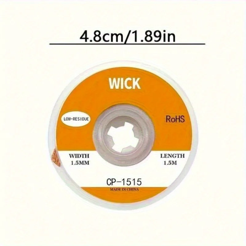 1.5m Desoldering Braid Tape Co - Copper Wire Roll ulasan dan harga