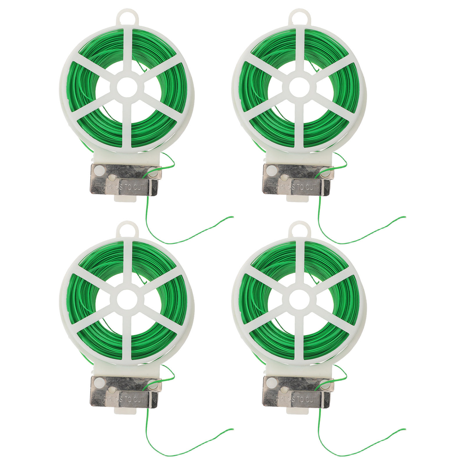 4 Rolls Green Plastic Coated G - Bonsai Garden Usa ulasan dan harga