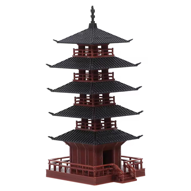 🛒1Pc Mini Pagoda Statue Chines - Bonsai Garden Zen ulasan dan harga