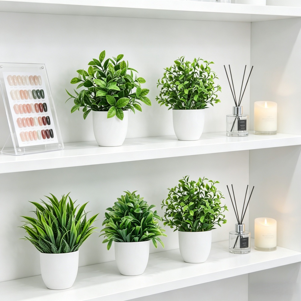 4pcs/set Mini Artificial Plant - Bonsai Garden Ideas ulasan dan harga