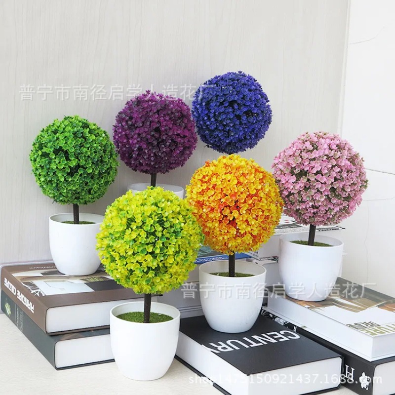 Artificial Small Tree Potted P - Bonsai Garden Ideas ulasan dan harga