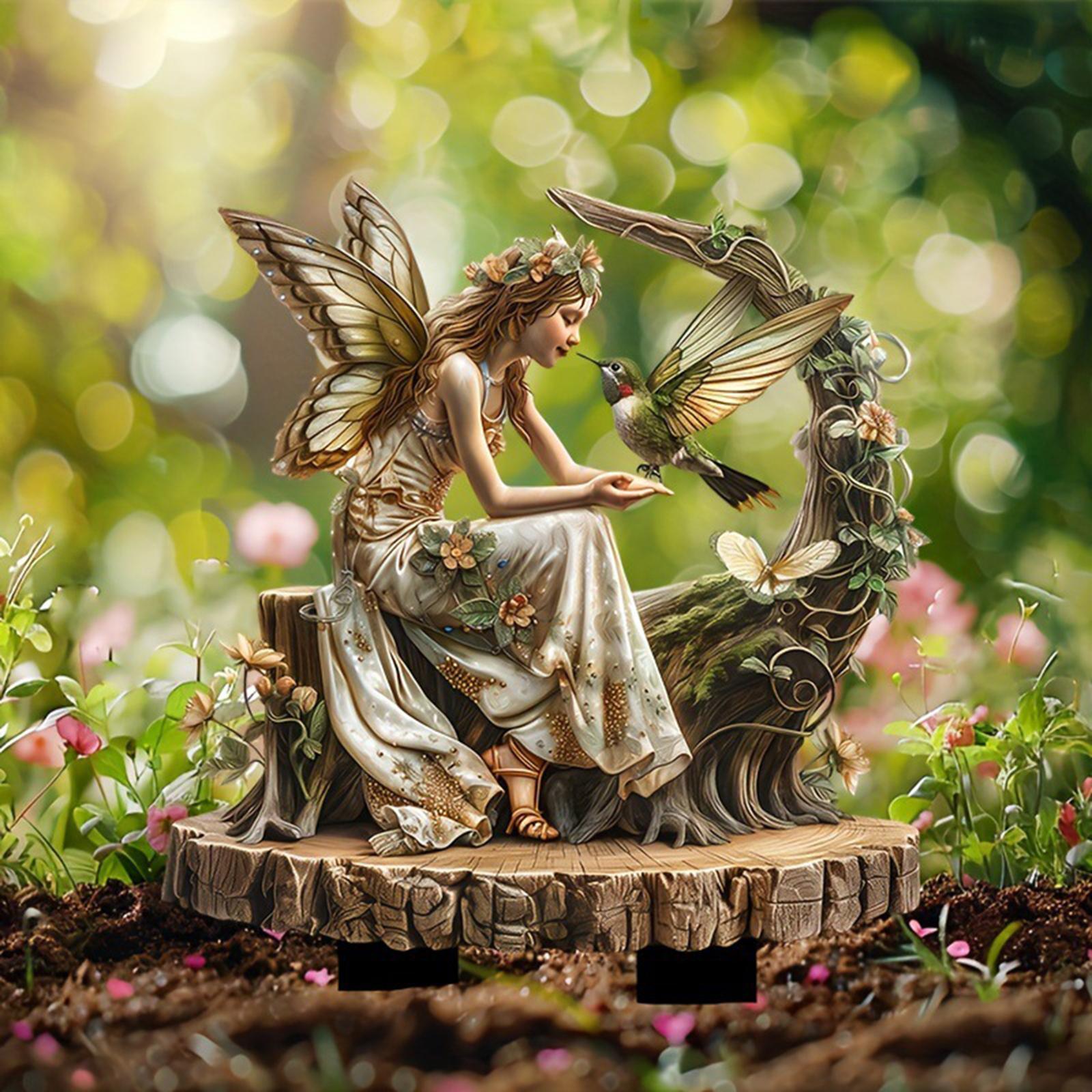 Fairy Decorative Garden Stake  - Bonsai Garden Ideas ulasan dan harga