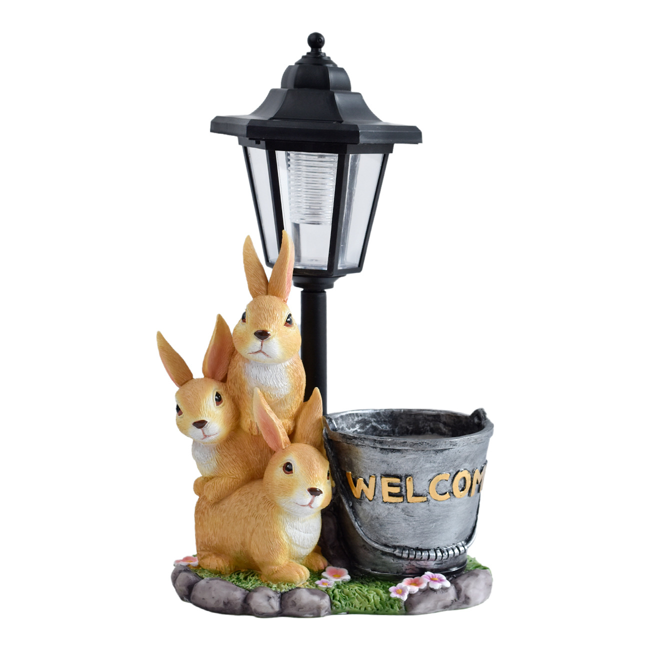 New rabbit solar garden light  - Bonsai Garden Ideas ulasan dan harga