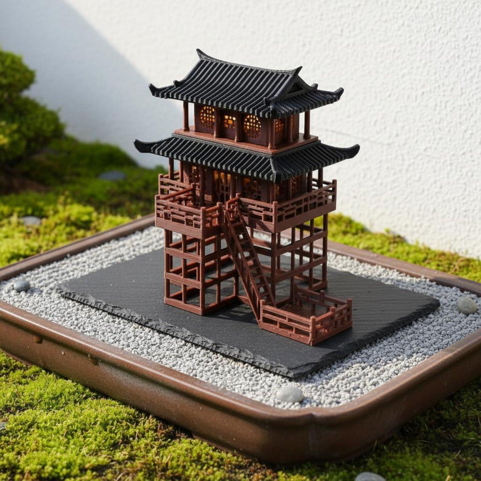 Bonsai House Tabletop Plastic  - Bonsai Garden Usa ulasan dan harga